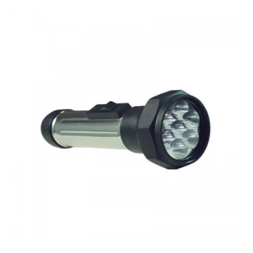 LED Ručna svjetiljka BATERKA LED/0,6W/2xD crna