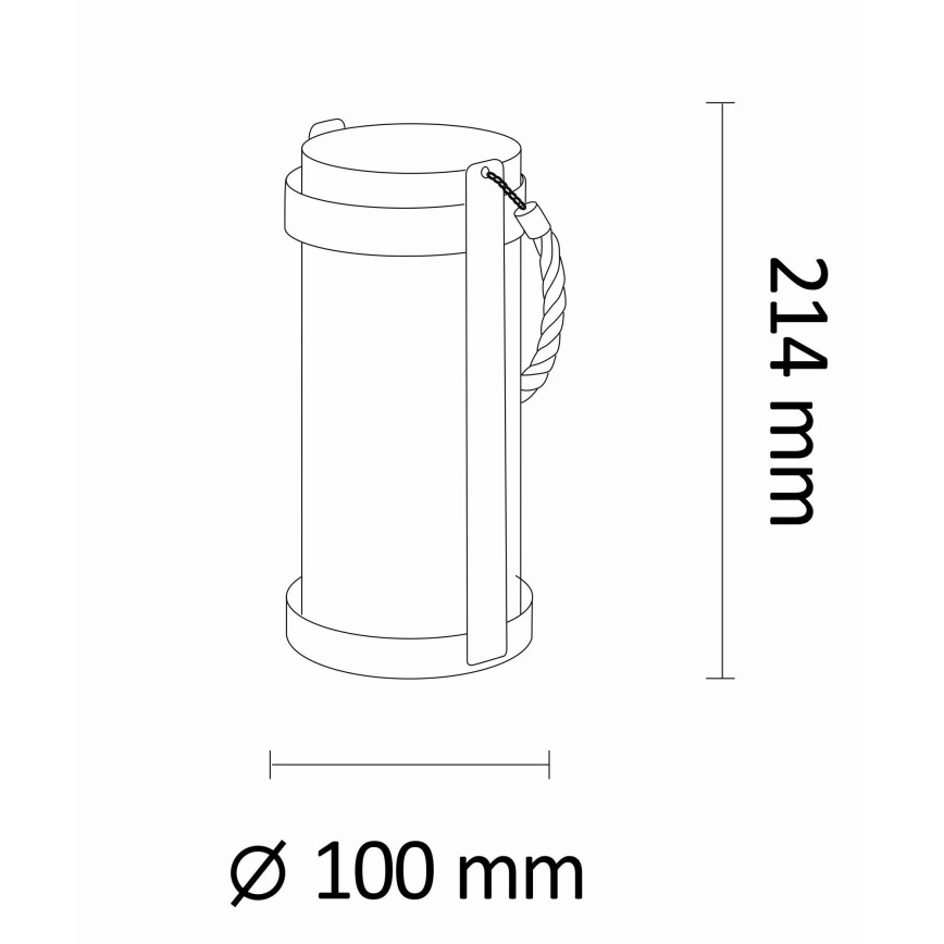 LED Solarna lampa ASKOY LED/1,2V IP44