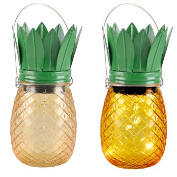 LED Solarna svjetiljka JAR LED/1,2V IP44 ananas