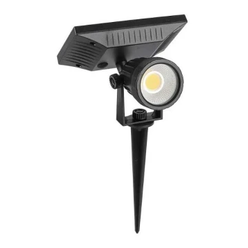 LED Solarna svjetiljka SPIKE LED/2W/5,5V IP65 3000K