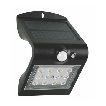 LED Solarna zidna svjetiljka sa senzorom LED/1,5W IP65