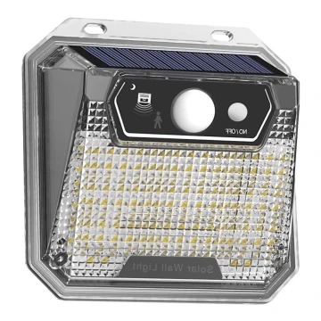 LED Solarna zidna svjetiljka sa senzorom LED/3W/5,5V IP65