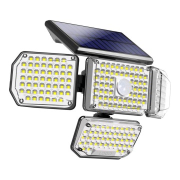 LED Solarna zidna svjetiljka sa senzorom LED/5W/5,5V 3000K/6500K IP44