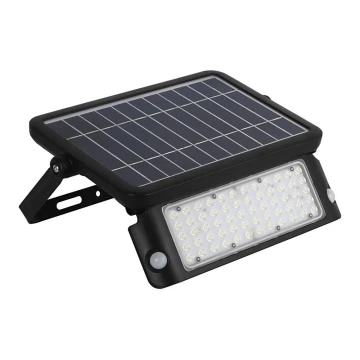 LED Solarni reflektor sa senzorom LED/10W/3,7V 4000K IP65