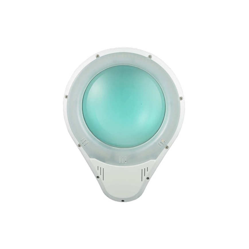 LED Stolna lampa s povećalom LED/9W/230V bijela