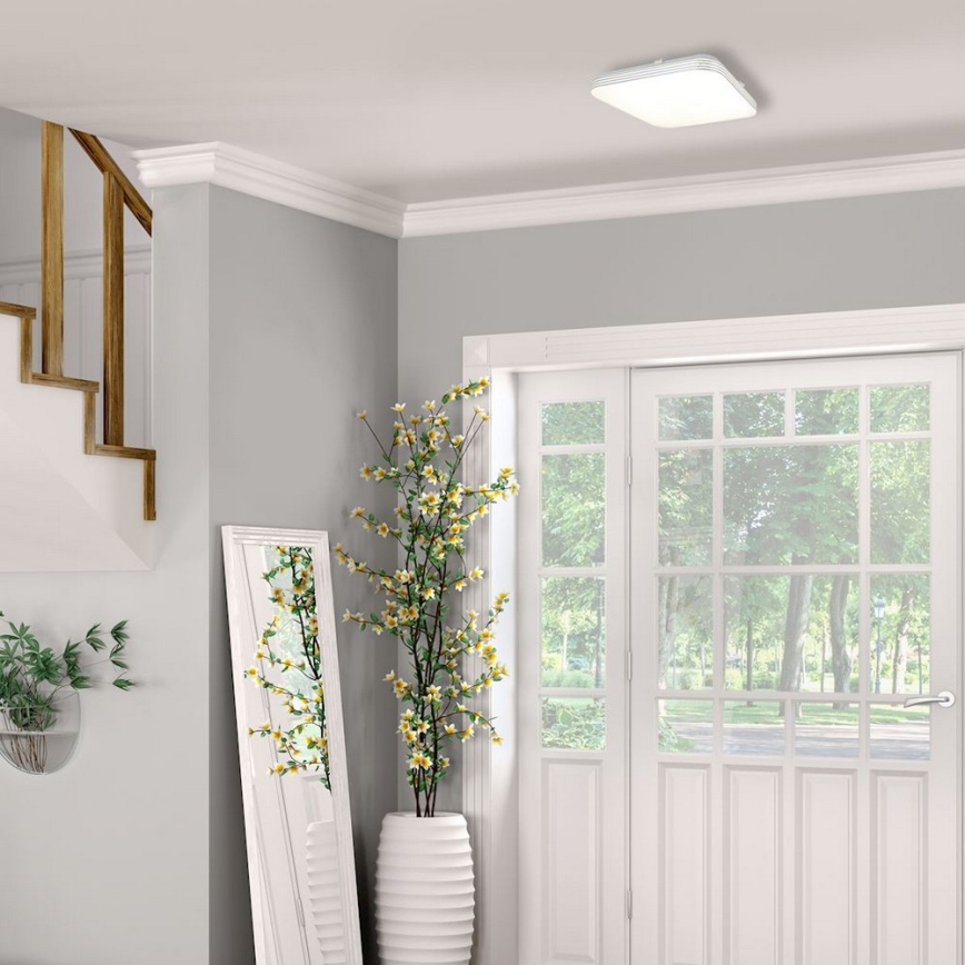 LED Stropna svjetiljka za kupaonicu AJAX LED/17W/230V IP44