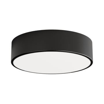 LED Stropna svjetiljka CLEO LED/24W/230V 3000K pr. 30 cm crna