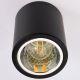 LED Stropna svjetiljka JUPITER 1xE27/6W/230V 120x98 mm crna