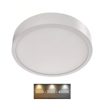 LED Stropna svjetiljka NEXXO LED/21W/230V 3000/3500/4000K pr. 22,5 cm bijela