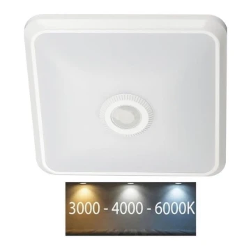 LED Stropna svjetiljka sa senzorom SAMSUNG CHIP LED/12W/230V 3000/4000/6000K bijela