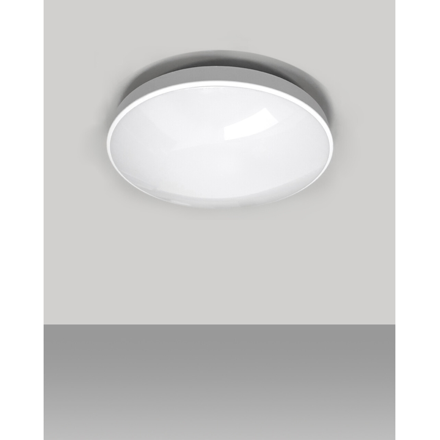 LED Stropna svjetiljka za kupaonicu CIRCLE LED/24W/230V 4000K pr. 37 cm IP44 bijela
