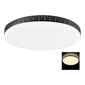 LED Stropna svjetiljka za kupaonicu MOON LED/18W/230V crna IP44