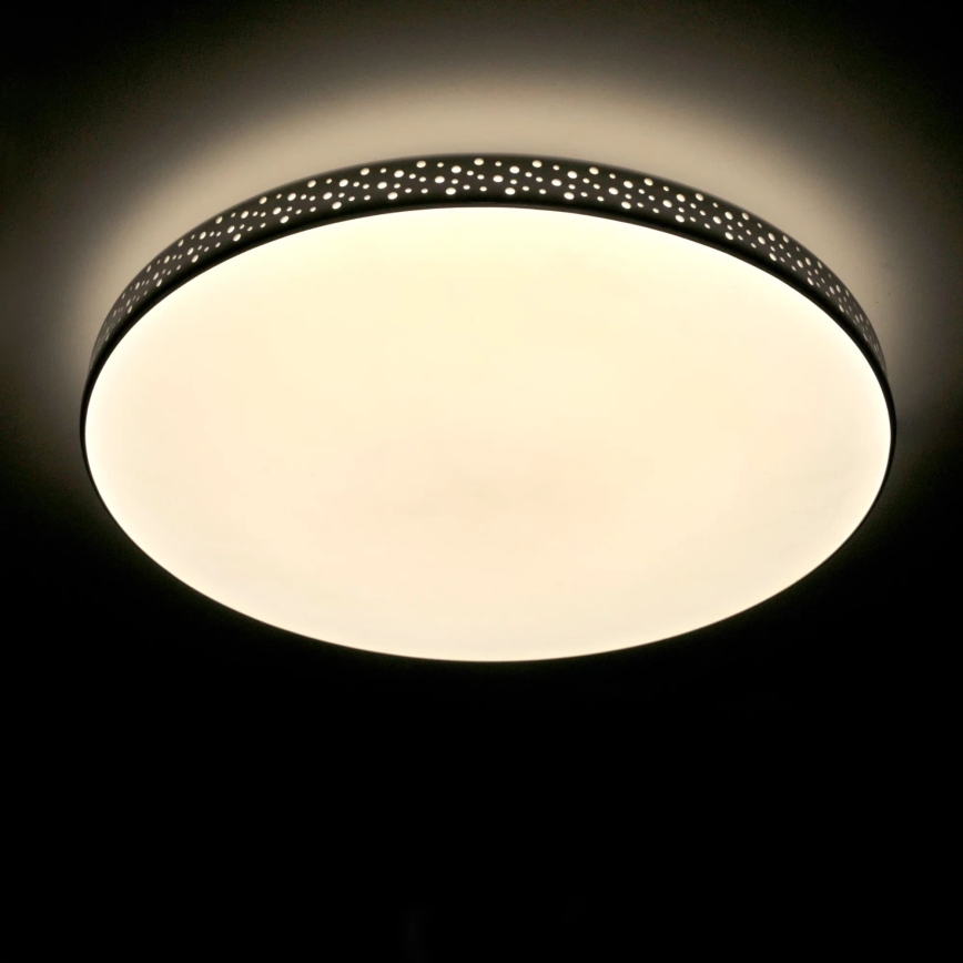 LED Stropna svjetiljka za kupaonicu MOON LED/18W/230V crna IP44