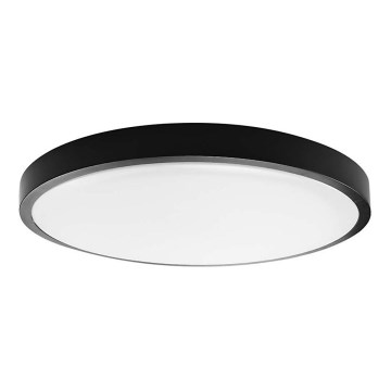 LED Stropna svjetiljka za kupaonicu SAMSUNG CHIP LED/18W/230V IP44 3000K pr. 25 cm crna