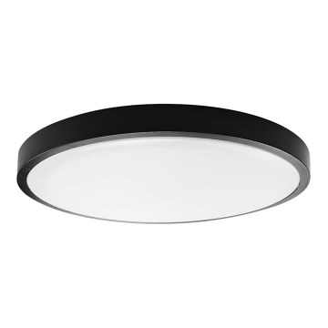 LED Stropna svjetiljka za kupaonicu SAMSUNG CHIP LED/18W/230V IP44 4000K pr. 25 cm crna