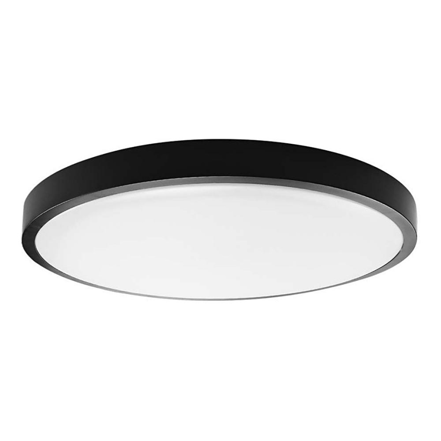 LED Stropna svjetiljka za kupaonicu SAMSUNG CHIP LED/24W/230V IP44 6500K pr. 29 cm crna