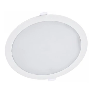 LED Ugradbena svjetiljka ALGINE 2u1 LED/18W/230V 3000K