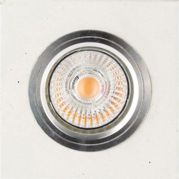 LED Ugradbena svjetiljka VITAR 1xGU10/5W/230V CRI 90 beton – FSC certificirano