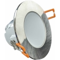 LED Ugradbena svjetiljka za kupaonicu BONO LED/5W/230V 3000K IP65 krom