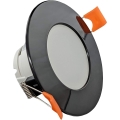 LED Ugradbena svjetiljka za kupaonicu BONO LED/8W/230V 3000K IP65 crna