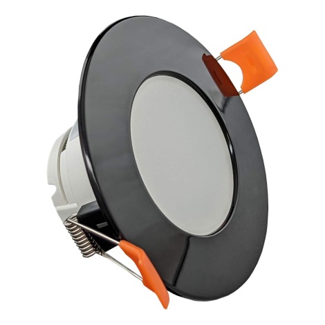 LED Ugradbena svjetiljka za kupaonicu BONO LED/8W/230V 3000K IP65 crna