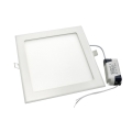 LED Ugradbena svjetiljka za kupaonicu RIKI-V LED/18W/230V 225x225 mm IP40