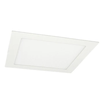 LED Ugradbena svjetiljka za kupaonicu VEGA LED/12W/230V 2800K 16,8 cm IP44 snježno bijela