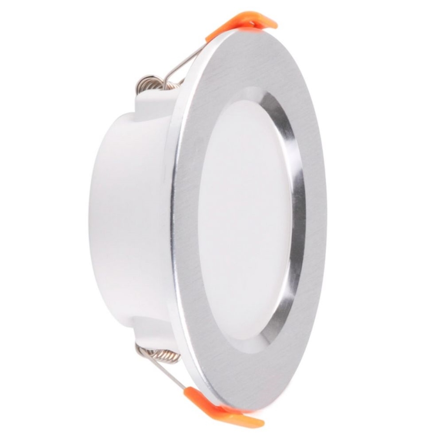 LED Ugradbena svjetiljka ZOE LED/4,8W/230V srebrna
