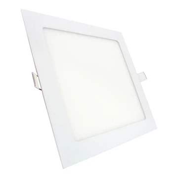 LED Ugradna svjetiljka SQUARE LED/18W/230V 6500K