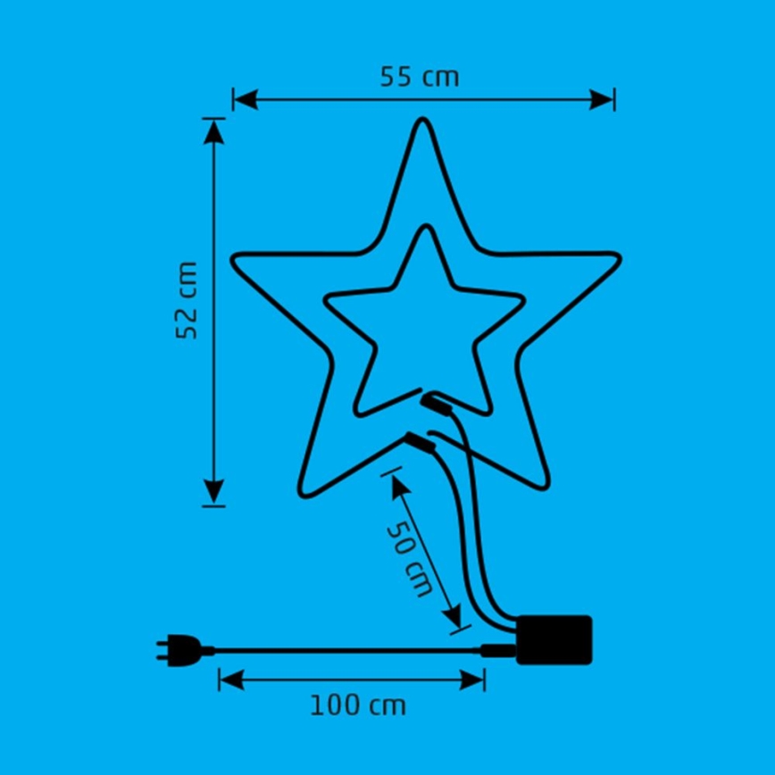 LED Vanjska božićna dekoracija LED/26W/230V IP44