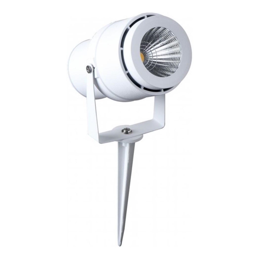 LED Vanjska lampa LED/12W/100-240V IP65 bijela - zeleno svjetlo