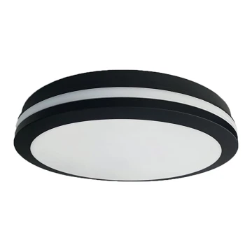 LED Vanjska stropna svjetiljka MARLON LED/18W/230V 4000K IP54 crna