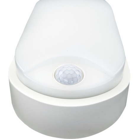 LED Vanjska stropna svjetiljka sa senzorom LED/14W/230V IP54 bijela
