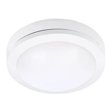 LED Vanjska stropna svjetiljka SIENA LED/13W/230V IP54 pr. 17 cm bijela