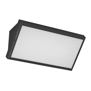 LED Vanjska zidna svjetiljka LED/12W/230V 3000K IP65 crna