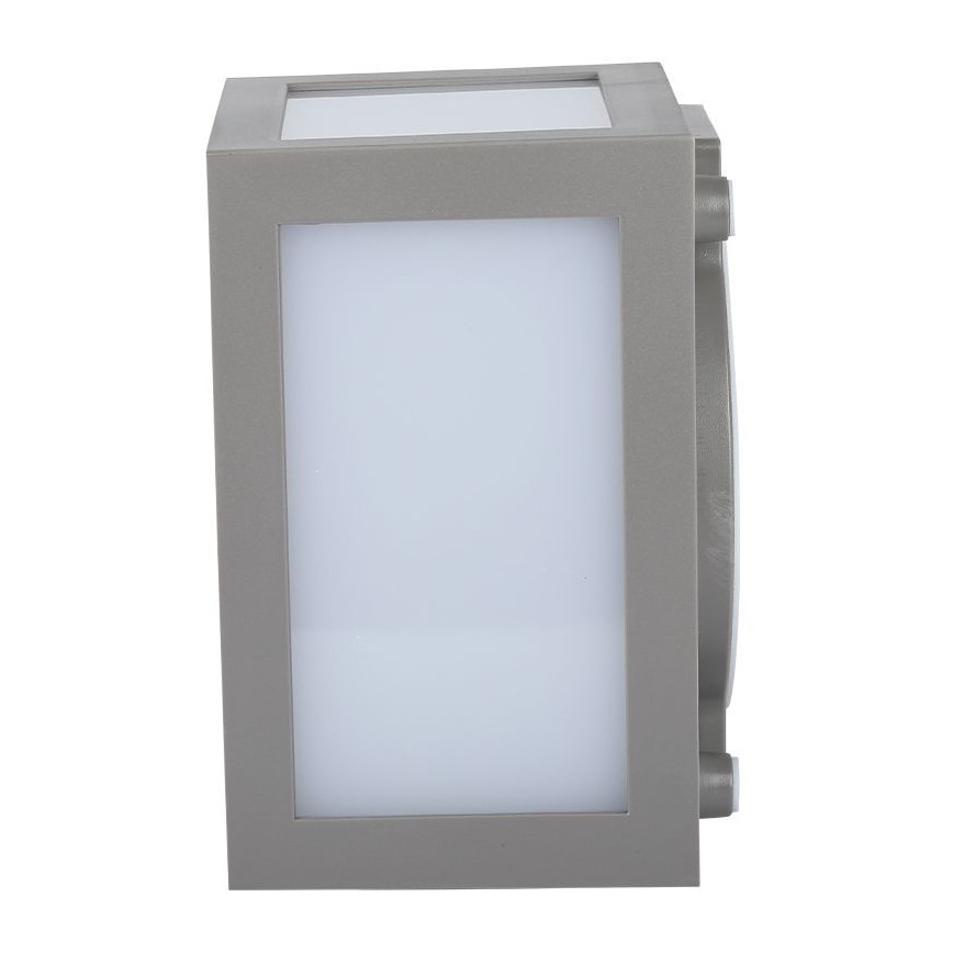 LED Vanjska zidna svjetiljka LED/12W/230V 3000K IP65 siva