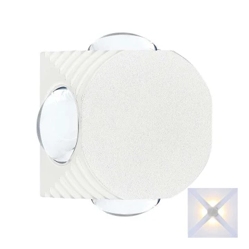 LED Vanjska zidna svjetiljka LED/4W/230V 4000K IP54 bijela