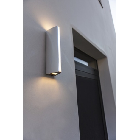 LED Vanjska zidna svjetiljka LEO LED/14W/230V IP54 3000K