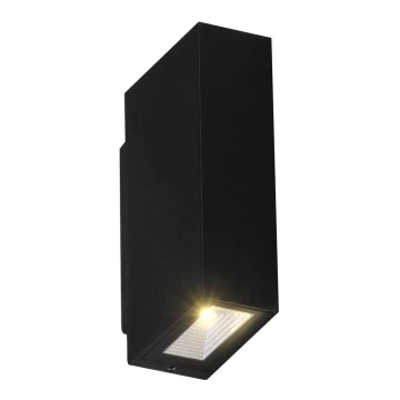 LED Vanjska zidna svjetiljka ORLEAN 2xLED/2,5W/230V crna IP54