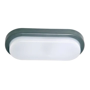 LED Vanjska zidna svjetiljka OVAL LED/12W/230V IP54
