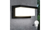 LED Vanjska zidna svjetiljka sa senzorom za dan/noć NEELY 1xE27/9W/230V IP54 crna
