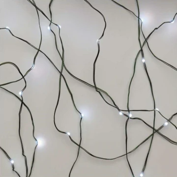 LED Vanjski Božićni lanac 75xLED 12,5m IP44 hladna bijela