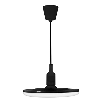 LED Viseća svjetiljka KIKI 1xE27/10W/230V crno