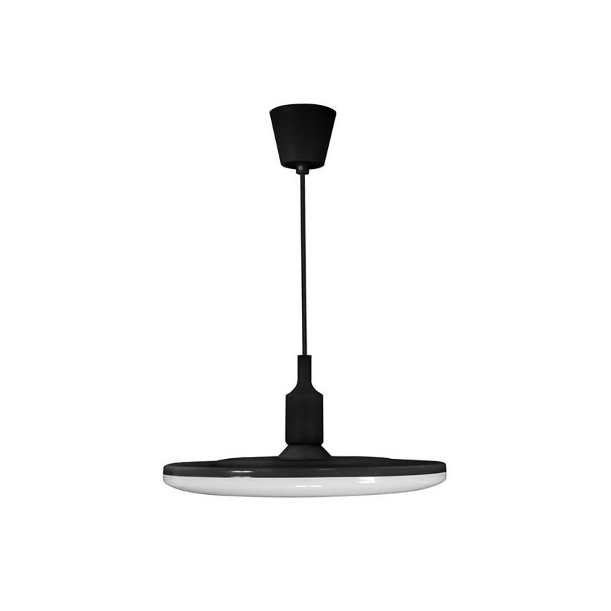 LED Viseća svjetiljka KIKI 1xE27/15W/230V crno