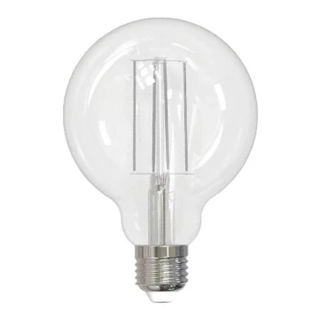 LED Žarulja BÍLÝ FILAMENT G95 E27/13W/230V 3000K