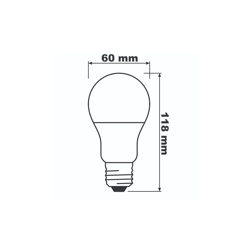 LED Žarulja ECO E27/13W/230V 4000K 1521lm