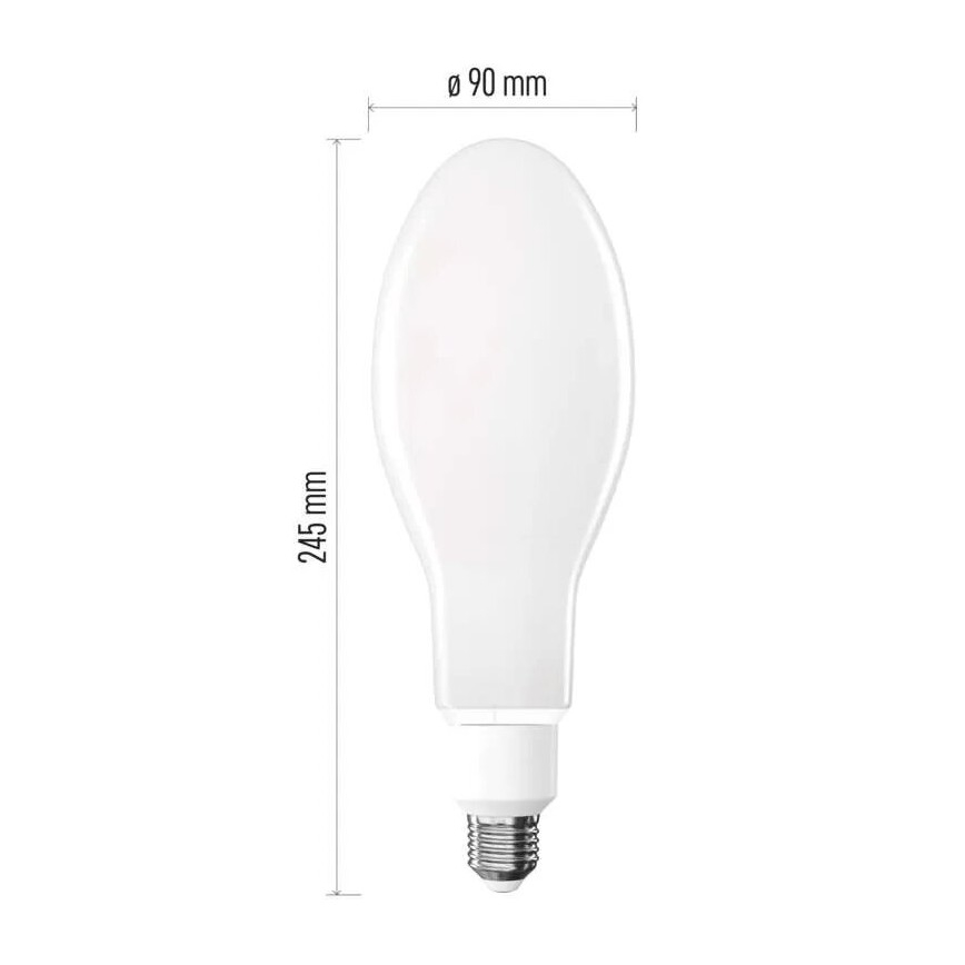 LED Žarulja FILAMENT ED90 E27/36W/230V 6000 lm 4000K