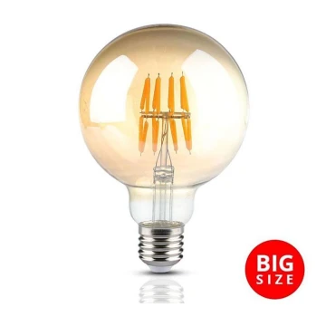 LED Žarulja FILAMENT G95 E27/8W/230V 2200K