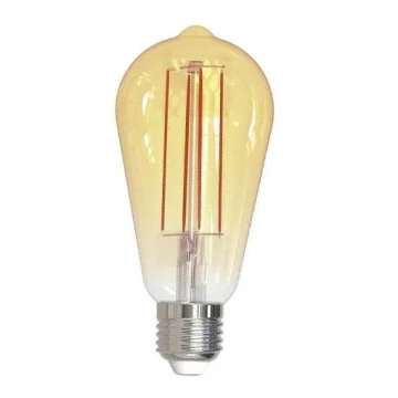 LED Žarulja FILAMENT SLIM VINTAGE ST64 E27/4,5W/230V 1800K