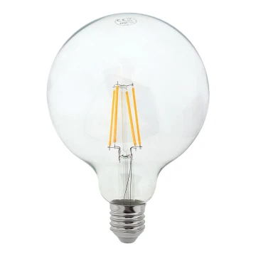 LED Žarulja FILAMENT VINTAGE G125 E27/10W/230V 2700K